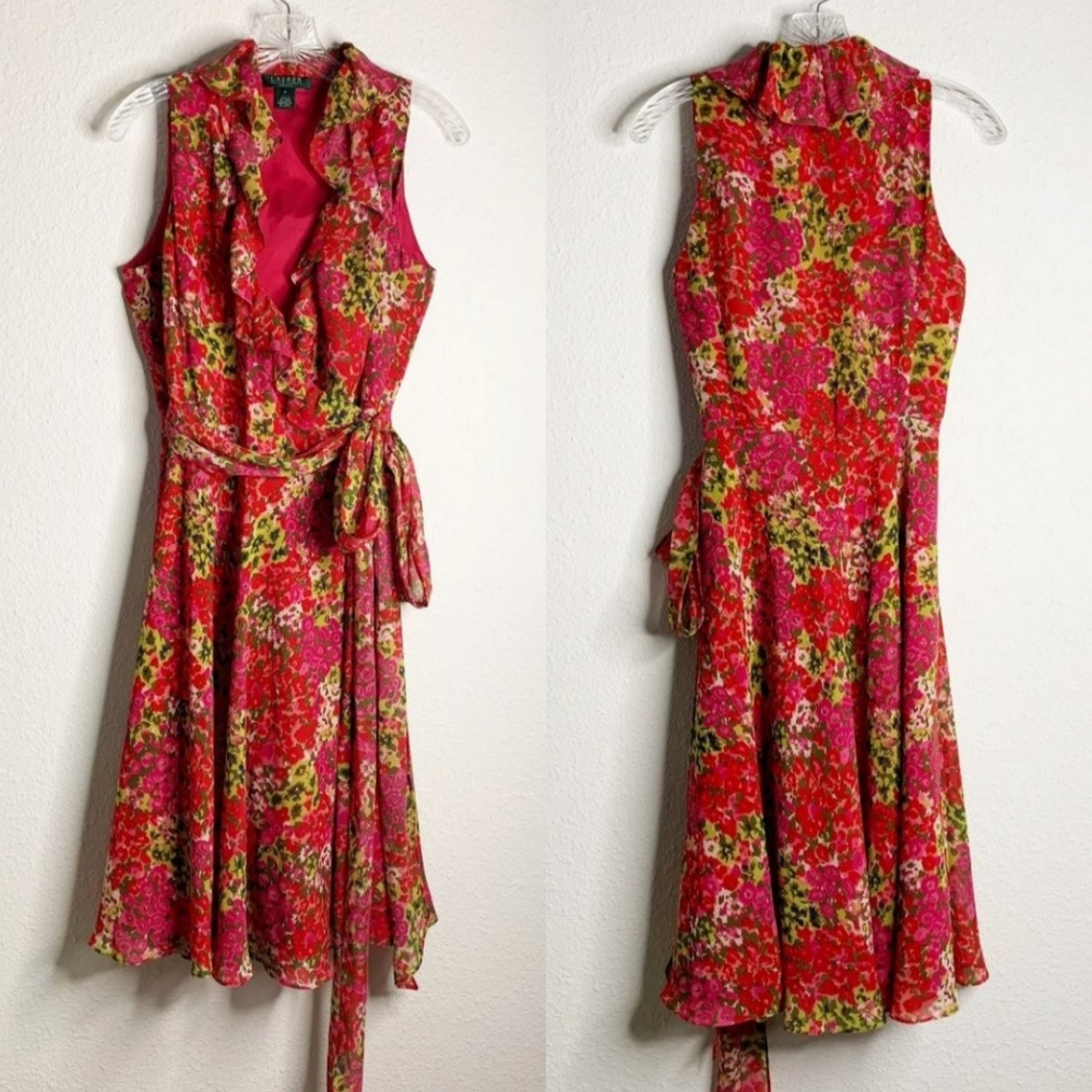 Ralph Lauren Floral Wrap Dress